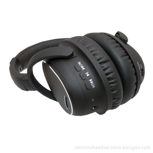 Retractable Headset new wireless bluetooth with Microphone and noise cancelling